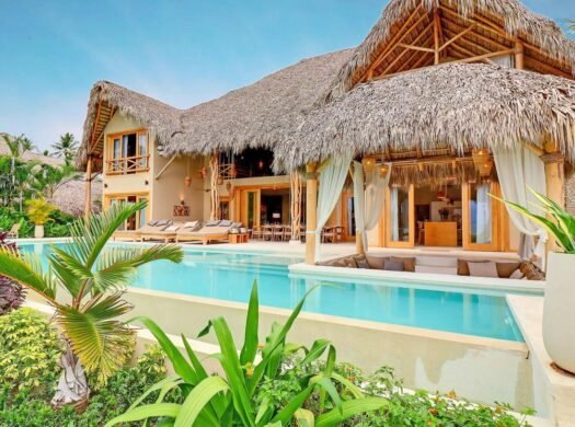 Beachfront Villa in Las Terrenas