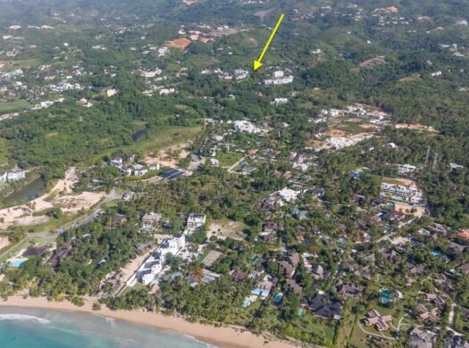 Building lot with oceanview for sale In Las Terrenas